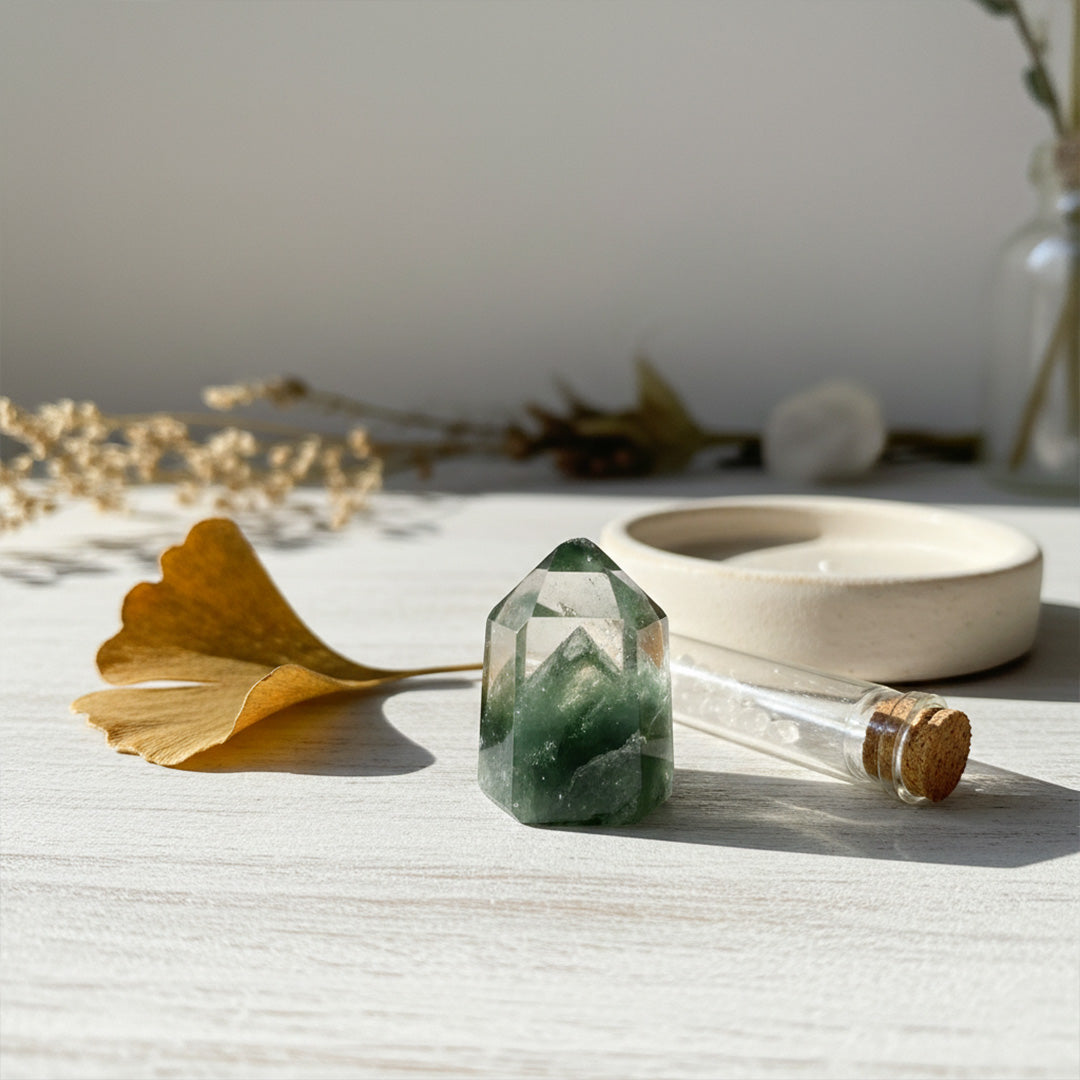 Green Phantom Quartz — Quick guide, meaning, care & how to wear it