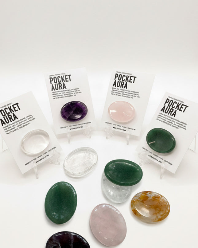Pocket Aura - Clear Quartz (PURIFICATION)