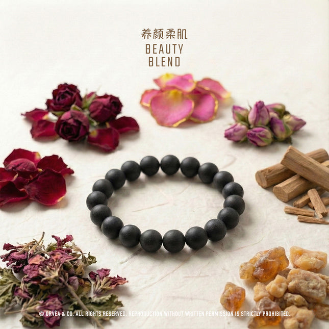 Beauty Blend Herbal Incense Bracelet – Natural Radiance & Inner Serenity