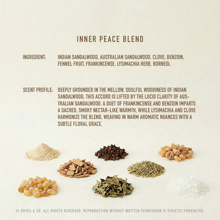 Inner Peace Blend Herbal Incense Bracelet – Natural Relief for Stress & An Overactive Mind