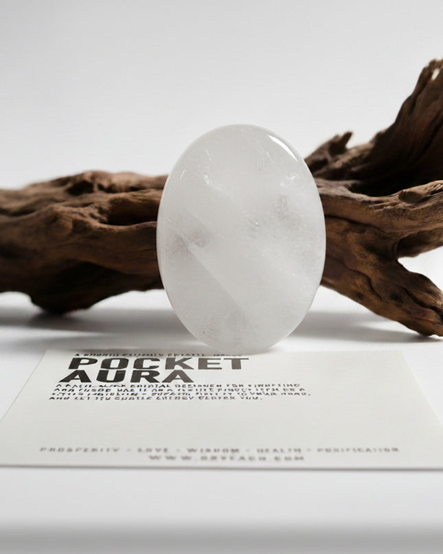 Pocket Aura - Clear Quartz (PURIFICATION)