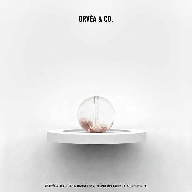 Crystal Beads - Red Phantom Quartz / 13.7mm - [Unique]